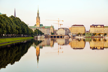 Image showing Cityscape of Hamburg, Germany