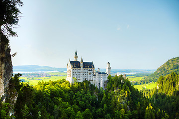 Image showing Neuschwanstein castle in Bavaria, Germany