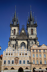 Image showing PRAGUE, CZECH REPUBLIC - AUGUST 24, 2016: View of Church of our 
