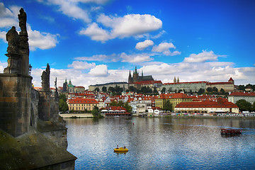 Image showing PRAGUE, CZECH REPUBLIC - AUGUST 23, 2016: Panoramic view on St. 