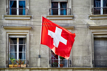 Image showing Flag of Switzerland