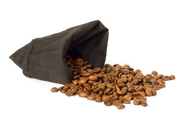 Image showing Dark Roasted Coffee Beans