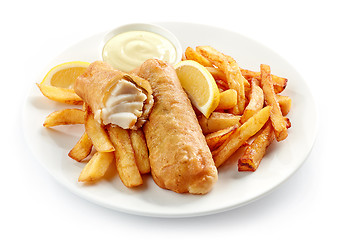 Image showing Fish and Chips