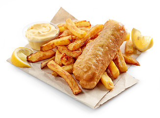 Image showing Fish and Chips