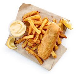 Image showing Fish and Chips