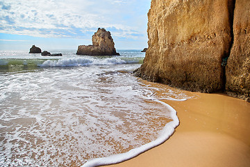 Image showing Portimao beach in Algarve, Portugal