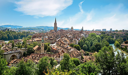 Image showing Panoramic view of Berne, Switzerland