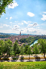 Image showing Panoramic view of Berne, Switzerland