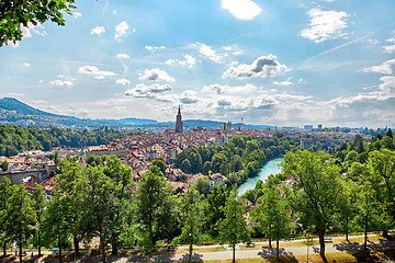 Image showing Panoramic view of Berne, Switzerland