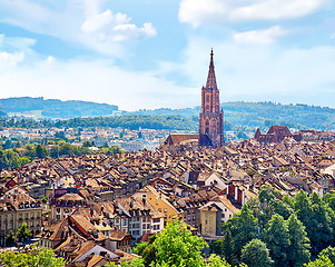 Image showing Panoramic view of Berne, Switzerland