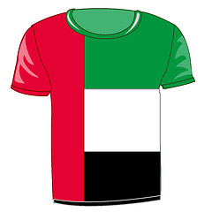 Image showing T-shirt flag OAE