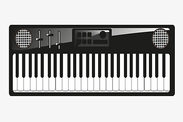 Image showing Music instrument synthesizer