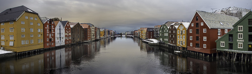 Image showing Nidelven, Trondheim