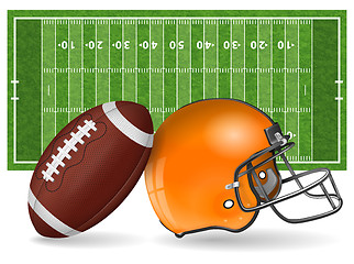 Image showing American Football Field