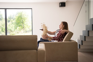 Image showing young handsome couple enjoying free time