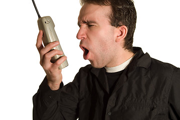 Image showing Yelling On The Phone