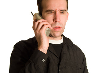 Image showing Talking On The Phone