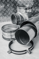 Image showing Ventilation system items 