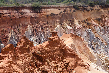 Image showing Ankarokaroka canyon in Ankarafantsika, Madagascar