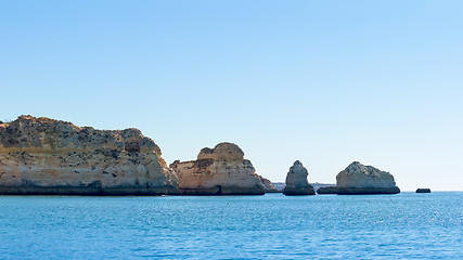 Image showing Prainha in Algarve Portugal