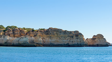 Image showing Prainha in Algarve Portugal