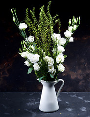 Image showing Lisianthus Flowers Bouquet