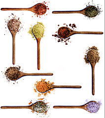 Image showing Collection of Spices 