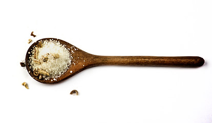 Image showing Salt with Dried Garlic