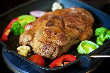 Image showing Roasted Pork Neck