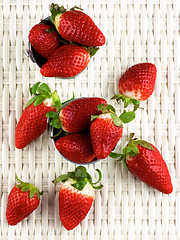 Image showing Fresh Ripe Strawberries