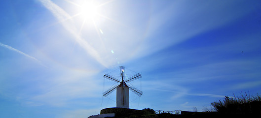 Image showing Old Rustic Windmill