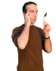 Image showing Spoon Bending