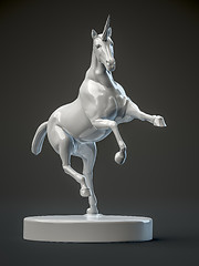 Image showing a beautyful ceramic unicorn figure