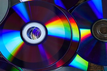 Image showing CD shiny background