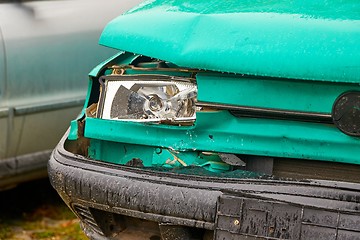 Image showing Car Wreck Detail