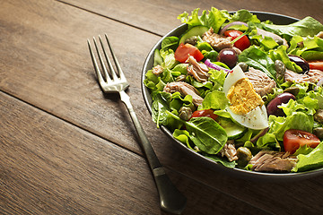 Image showing Salad tuna