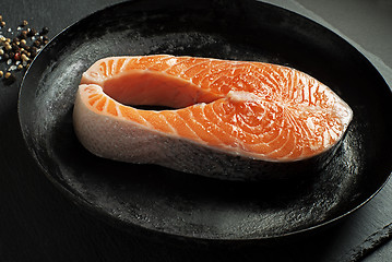 Image showing Salmon fish