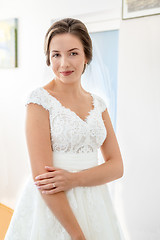 Image showing Bride in white dress