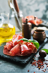 Image showing smoked parma ham