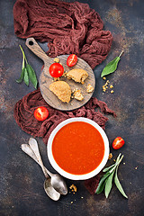 Image showing tomato soup