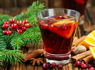 Image showing christmas drink