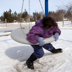 Image showing Tire Swing Motion