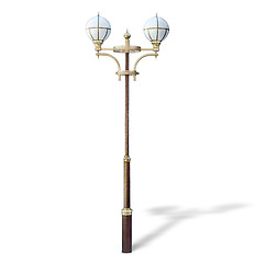 Image showing Modern park lamp