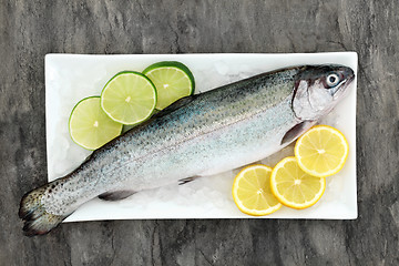 Image showing Rainbow Trout Health Food
