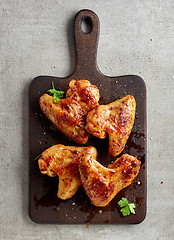 Image showing roasted chicken wings