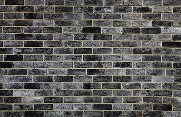 Image showing background of gray bricklaying