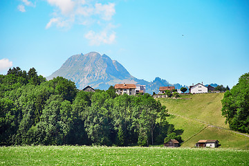 Image showing Landscape of Switzerland