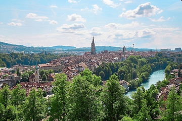 Image showing Panoramic view of Berne, Switzerland