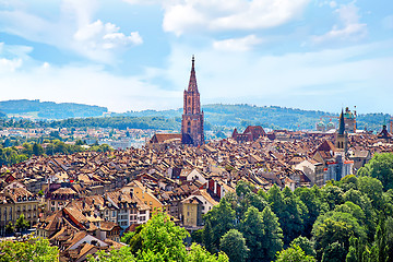 Image showing Panoramic view of Berne, Switzerland