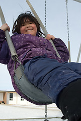 Image showing Playground Swing